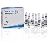 Нандролон деканоат (Nandrobolin) Alpha Pharma 10 ампул по 1мл (1амп 250 мг)