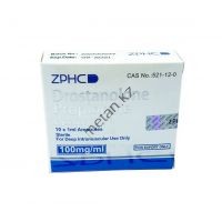 Мастерон ZPHC (Drostanolone Propionate) 10 ампул по 1мл (1амп 100 мг)