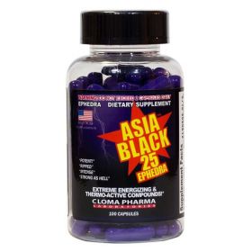 Жиросжигатель Asia Black 25 (100 капсул) 