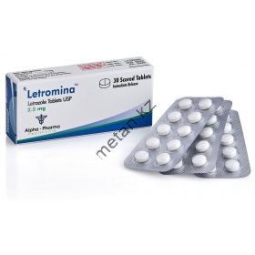 Летрозол (Letromina) Alpha Pharma 30 таблеток (1таб 2.5 мг)