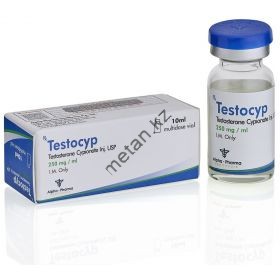 Тестостерон ципионат (TestoCyp) Alpha Pharma флакон 10 мл (250 мг/1 мл)