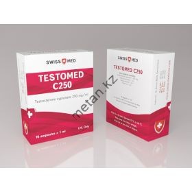 Тестостерон ципионат Swiss Med (Testomed C250) 10 ампул по 1 мл (1 амп 250 мг)