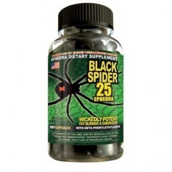 Жиросжигатель Black Spider 25 (100 капсул) - Казахстан
