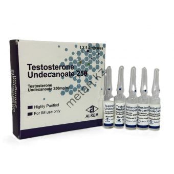 Тестостерон Ундеканоат Alkem 5 ампул по 1мл (1амп 250 мг) - Казахстан