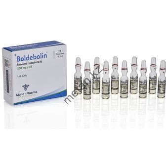 Болденон (Boldebolin) Alpha Pharma 10 ампул по 1мл (1амп 250 мг) - Казахстан
