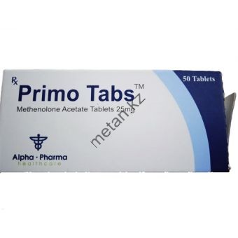 Примоболан Primo Tabs Alpha Pharma 50 таблеток (25 мг/1 таблетка)  - Казахстан