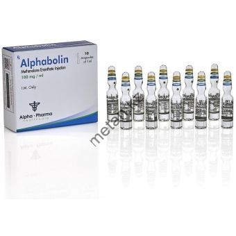 Примоболан (Alphabolin) Alpha Pharma 10 ампул по 1мл (1амп 100 мг) - Казахстан