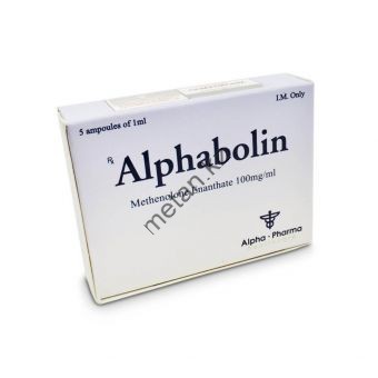 Примоболан (Alphabolin) Alpha Pharma 5 ампул по 1мл (1амп 100 мг) - Казахстан