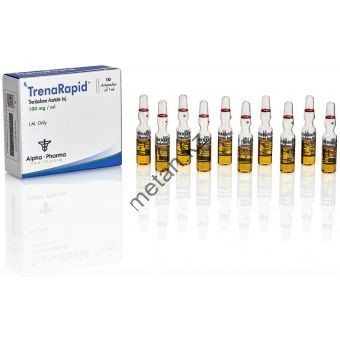 Тренболон ацетат Alpha Pharma (TrenaRapid) 10 ампул по 1мл (1амп 100 мг) - Казахстан