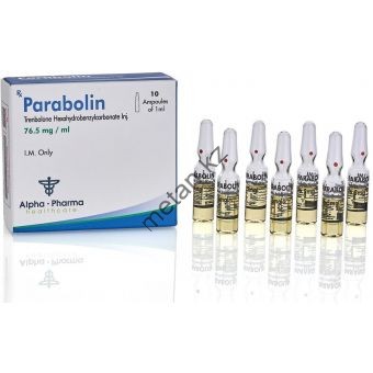 Параболан (Parabolin) Alpha Pharma 5 ампул по 1.5мл (1амп 76.5 мг) - Казахстан