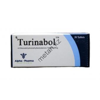 Туринабол Alpha Pharma 50 таблеток (1таб 10 мг) - Казахстан