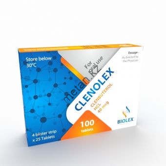 Кленбутерол Biolex 100 таблеток ( 1таб/40 мкг) - Казахстан