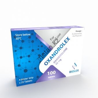 Оксандролон Biolex 100 таблеток (1 таб 10 мг) - Казахстан