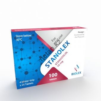 Станозолол Biolex 100 таблеток (1таб 10мг) - Казахстан