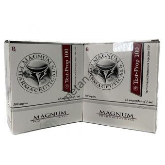 Тестостерон пропионат Magnum 10 ампул по 1мл (1 мл 100 мг) - Казахстан