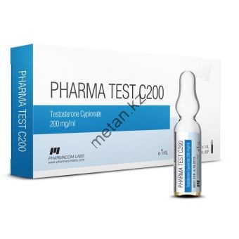 Тестостерон ципионат Фармаком (PHARMATEST C200) 10 ампул по 1мл (1амп 200 мг) - Казахстан
