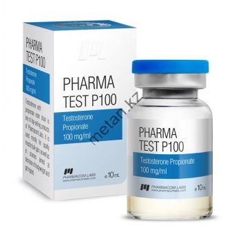 Тестостерон пропионат (PharmaTest P100) PharmaCom Labs флакон10 мл (100 мг/1 мл) - Казахстан