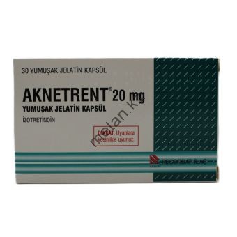 Роаккутан Aknetrent 30 таблеток (1 таб 20 мг) - Казахстан