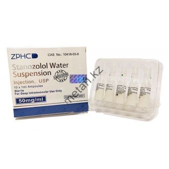 Винстрол ZPHC (Stanozolol Suspension) 10 ампул по 1мл (1амп 50 мг) - Казахстан