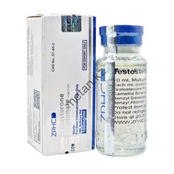 Тестостерон Пропионат ZPHC флакон 10 мл (100 мг/1 мл) - Казахстан