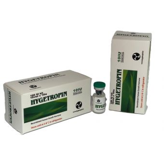 Гормон роста Hygetropin (Соматропин) 10 флакон / 10IU (370 мкг/IU) - Казахстан