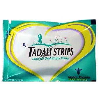 Сиалис Alpha-Pharma Tadali generic Tadalafil Oral Strips 10 таблеток - Казахстан